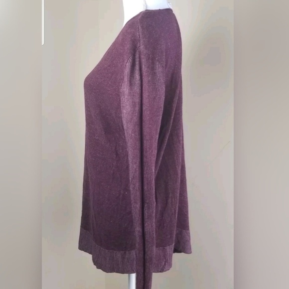 Vince Camuto maroon tunic sweater sz 1X - Picture 4 of 7